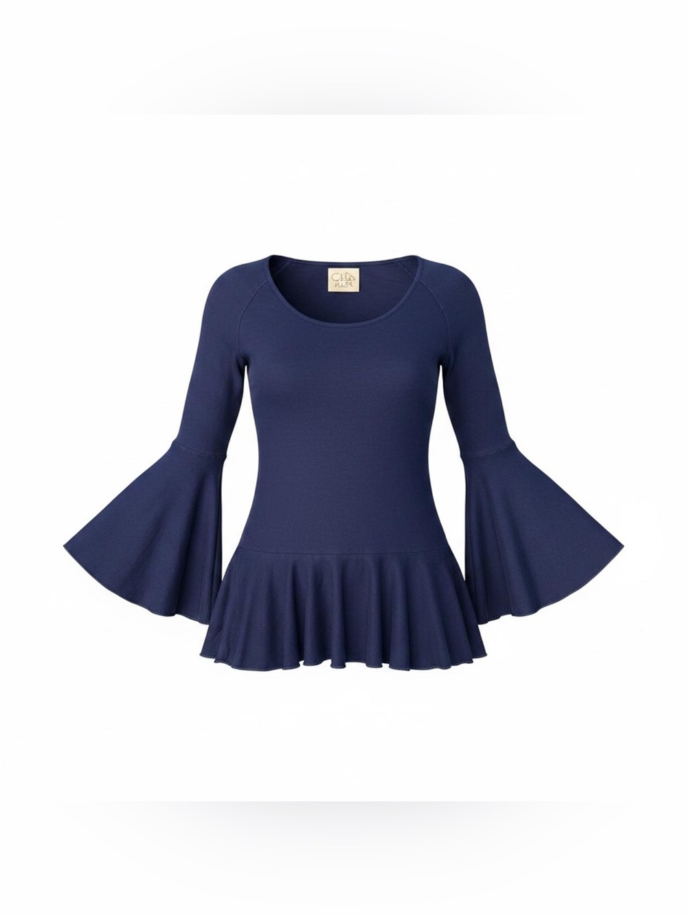 Chaser Bell Sleeve Top Sz M NWT